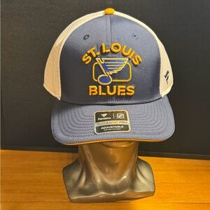 St. Louis Blues Authentic Pro NHL Hockey Snapback Hat